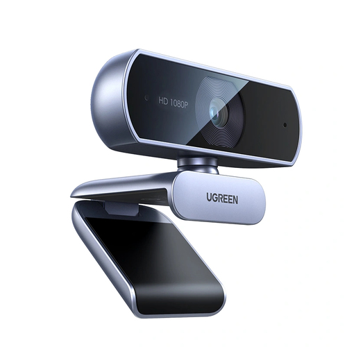 Веб-камера UGREEN CM678 (15728) USB WEB Camera 1080P@30hz. Цвет: серебристый