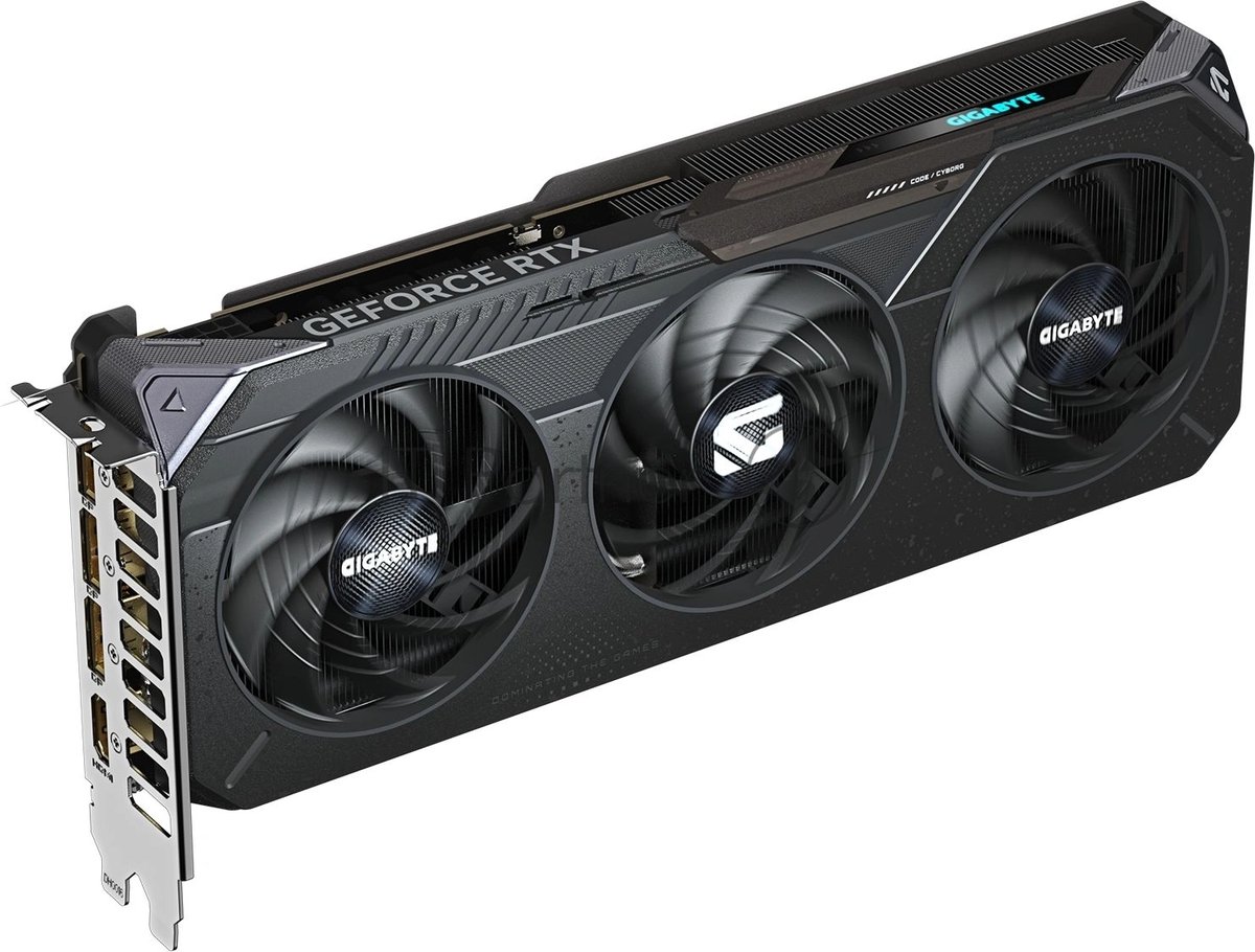 Видеокарта GIGABYTE GeForce RTX 5060 GAMING OC V2, 8 GB GDDR7, 128 bit, 3xDisplayPort, HDMI, GPU 2280 MHz