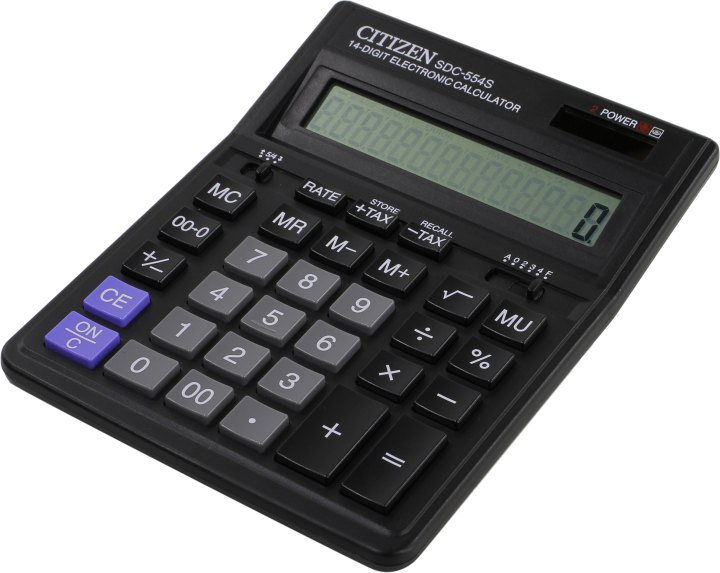 Калькулятор CITIZEN SDC-554S  14  разрядов