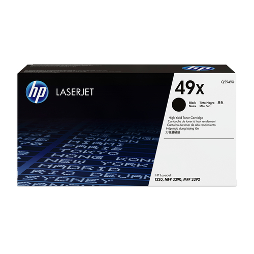 (Спец.цена) Оригинальный лазерный картридж HP Q5949X (49X) для принтера HP LaserJet 1320/ 1320n/ 1320nt/ 1320nw/ 3390/ 3392 black, 6000 страниц