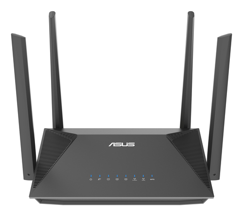 RT-AX52 Pro - Маршрутизатор с беспроводной точкой доступа, ASUS, RT-AX52 Pro, 2.4GHz/5GHz, 802.11a/b/g/n/ac/ax, AX3000, 1 порт 10/100/1000M WAN, 3 порта 10/100/1000M LAN