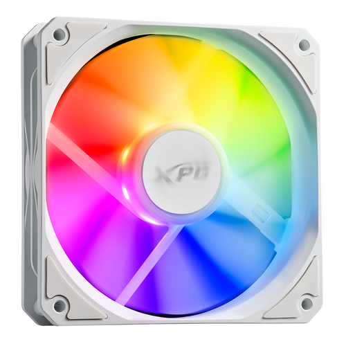 Корпусный вентилятор XPG - VENTO R 120 ARGB PWM, 120 мм, 4-pin, 1600rpm, цвет белый, VENTOR120ARGBPWM-WHCWW