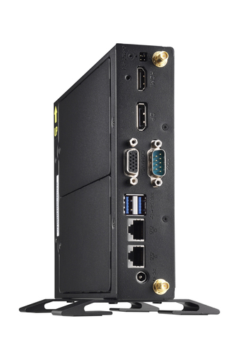 Платформа системного блока с ЦПУ Shuttle DS20U Intel Celeron 5205U Fanless Support 1080P FHD /2xHDMI+DP/2xDDR4L 2400 Mhz SODIMM Max 32GB/ 2хGLan, 802.11 b/g/n WLAN /COM/SD card reader, 65W adapter, VESA RTL {4} (003900)