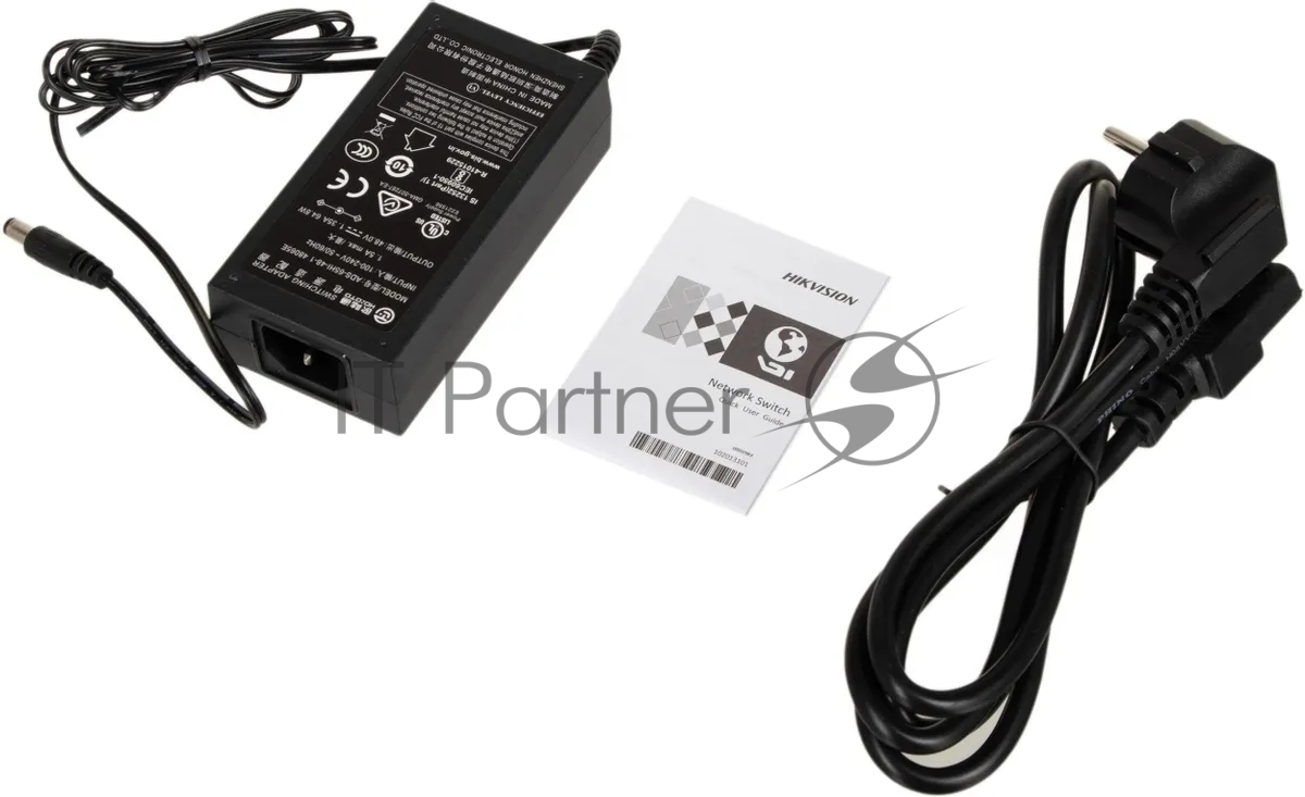 Коммутатор Hikvision DS-3E0109P-E/M(C), 8×100 Мбит/с PoE+ + 1×100 Мбит/с, неуправляемый