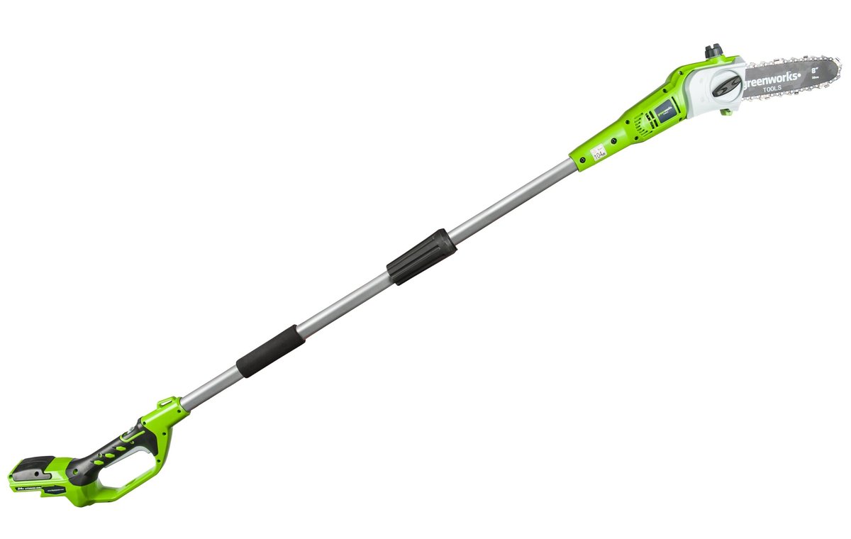 Высоторез/Сучкорез аккумуляторный Greenworks G24PS20 Арт. 2000107, 24V, 20 см, без АКБ и ЗУ