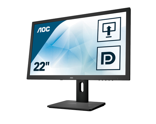 Монитор AOC 21.5" E2275PWQU черный TN+film LED 2ms 16:9 DVI HDMI M/M матовая HAS Pivot 250cd 1920x1080 D-Sub DisplayPort FHD USB 4.97кг