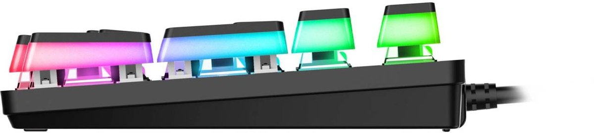 Acer Nitro OKW303 механическая черный/серый USB for gamer LED
