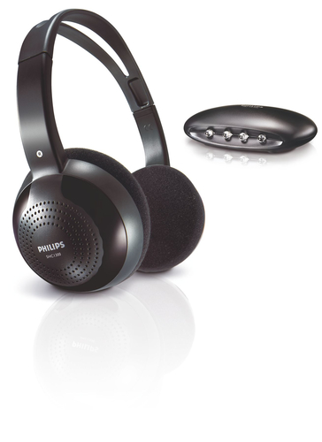 Наушники беспроводные (IR) PHILIPS  SHC1300 (до 7м)