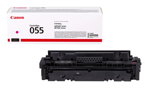 Картридж лазерный Canon 055M 3014C002 пурпурный бар.в компл. (2100стр.) для Canon LBP663Cdw/LBP664Cx/MF746Cx/MF742Cdw/MF744Cdw