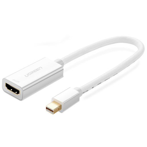 40360_ Конвертер UGREEN MD112 (40360) Mini DP to HDMI Female  Converter  4K.  Цвет: черный