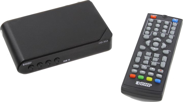 Сигнал Эфир HD-555 (Full HD A/V Player, HDMI, RCA,  USB2.0, DVB-T/DVB-T2, ПДУ)