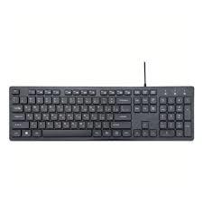 Клавиатура Gembird KB-8360U, проводная, USB HUB, оранжевая кириллица