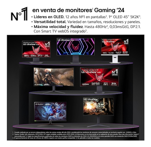 Монитор LG 27" UltraGear 27GX704A-B черный OLED LED 16:9 HDMI глянцевая HAS Piv 1500000:1 275cd 178гр/178гр 2560x1440 240Hz G-Sync FreeSync Premium Pro DP 2K USB 7.2кг