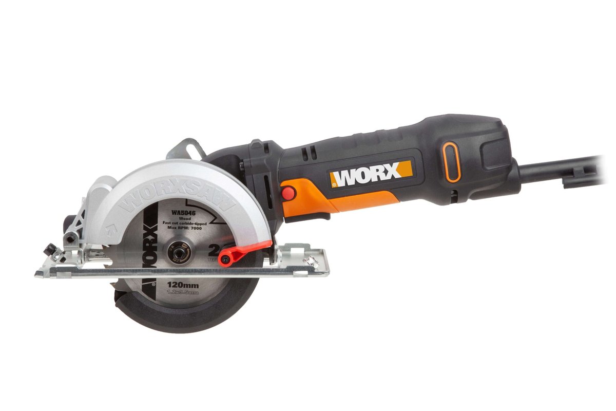Дисковая пила WORX WX439, 480 Вт, 120 мм
