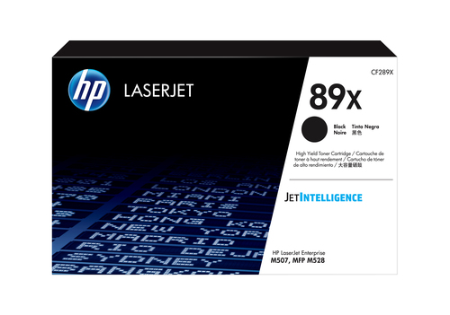 Тонер-картридж HP 89X Black для LJ Enterprise M507dn/M507x/M528dn/M528f/M528z (10000 стр) ( CF289X )