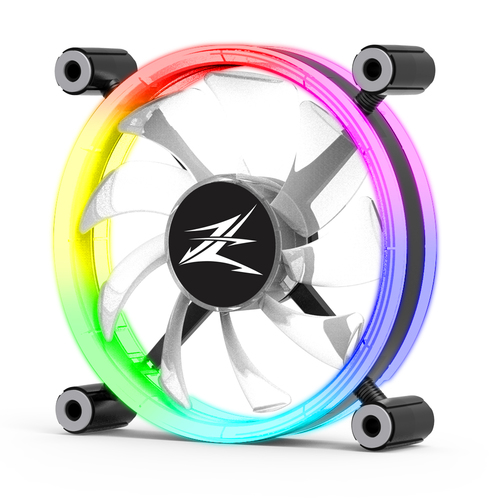 Вентилятор Zalman ZM-LF120 (120x120x26mm, 800-1300rpm, 43 CFM, 25dBA, RGB led, 4-pin PWM)