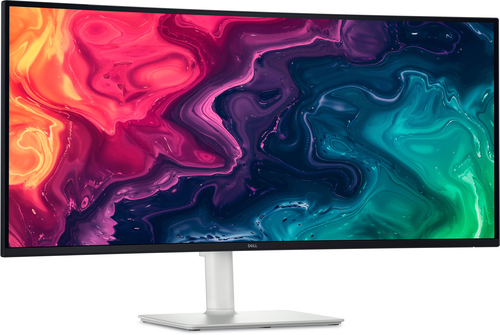 Монитор 34" Dell S3425DW VA 3440x1440, 120 Гц, 1 мс, 21:9, 300 кд/м², 2xHDMI 2.1, USB-C, USB Hub (2x USB), динамики (2x5 Вт), HDR10, FreeSync Premium, изогнутый экран (1800R), белый