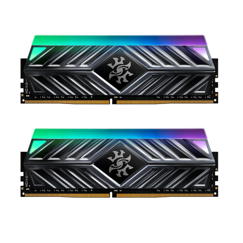 Модуль памяти ADATA XPG Spectrix D41 RGB AX4U360016G18I-DT41 32GB DDR4 3600 DIMM Non-ECC, CL18, 1.35V, 2 x 16GB, RTL (934482)