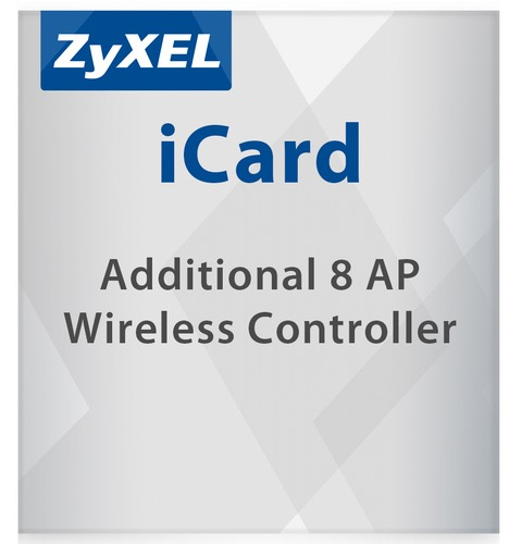 LIC-EAP,E-iCard 8 AP license for Unified Security Gateway and VPN Firewall (all UAG/USG/ZyWALL products with AP Controller functions) // Лицензия Zyxel на увеличение числа управляемых точек доступа (8 AP) для устройств серии UAG/USG/ZyWALL с функцией Wi-F