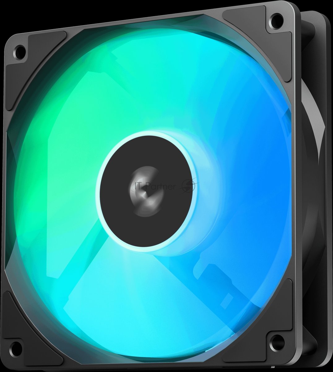 Корпус DeepCool CC550 4F, Midi-Tower, чёрный, 4 x 120 мм