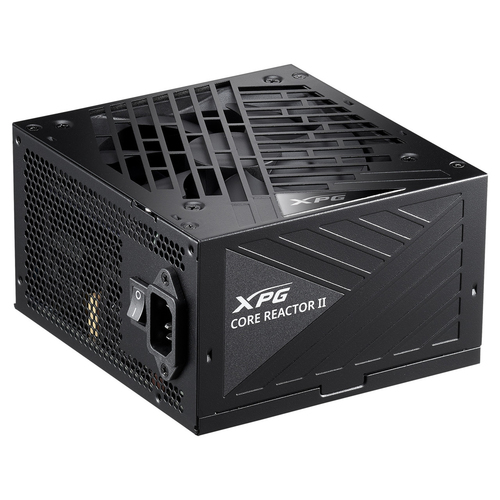 XPG CORE REACTOR II 850 black (ATX 3.1, 850W, Full Modular, PWM 120mm FDB fan, Active PFC, DC to DC,Half-Bridge & LLC converter, 80+ GOLD, all Japanese capasitors, черный) RET