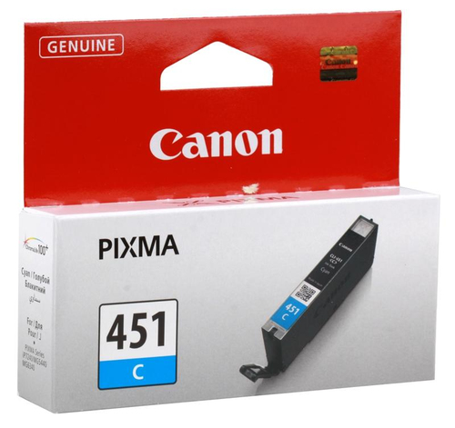 Чернильница Canon CLI-451C XL Cyan для  PIXMA iP7240, MG5440/6340