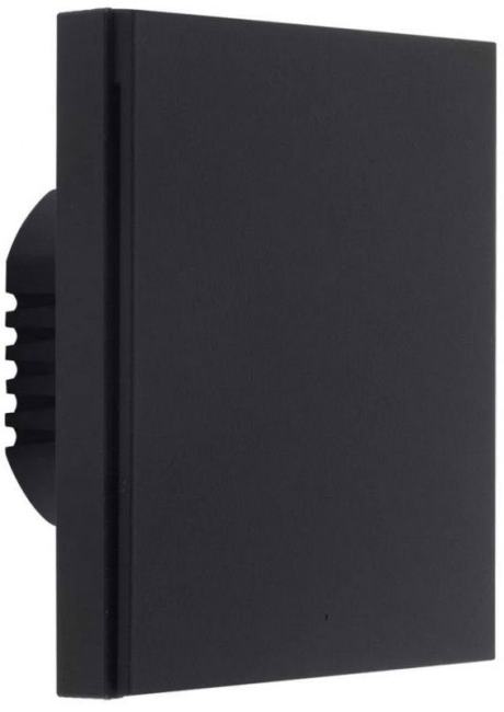 Aqara < WS-EUK01GR Graphite Gray> Умный настенный выключатель H1 EU (без нейтрали,  1  клавиша,  серый графит)