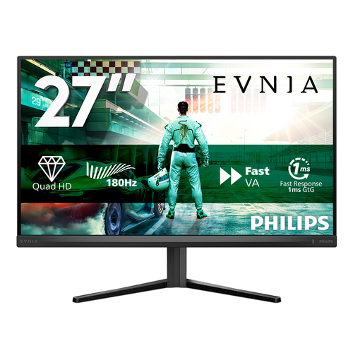 Монитор PHILIPS 27M2N3500NL 27" {VA 2560x1440 180Hz 0.5ms 178/178 300cd 5000:1 8bit HDR10 2xHDMI2.0 DisplayPort1.4 VESA}