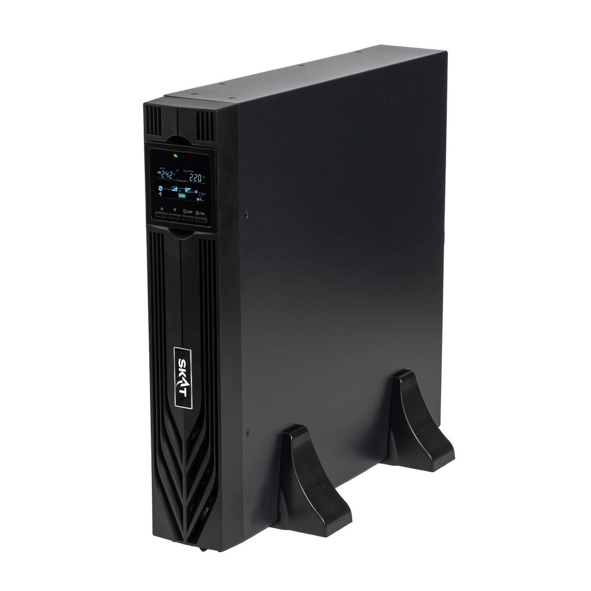 Бастион ИБП SKAT-UPS 2000-RACK-ON P3 {Online, синус, 2000ВА/2000 Вт, стойка/на пол, 2xSchuko, встр. SNMP/USB/RS-232/EPO, БЕЗ АКБ