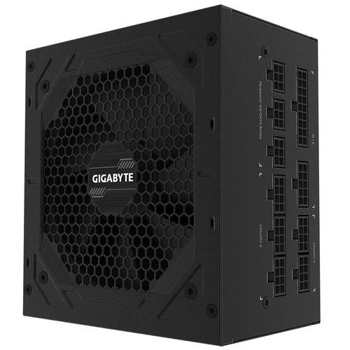 Блок питания Gigabyte ATX 750W GP-P750GM 80+ gold (24+4+4pin) APFC 120mm fan 8xSATA Cab Manag RTL