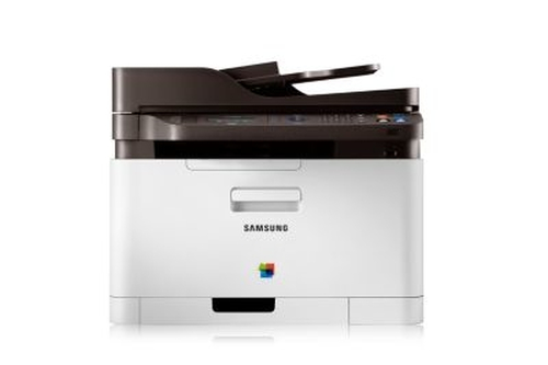 Samsung CLX-3305FN (A4, 18 стр/мин, 128Mb, лазерное МФУ, факс, 2400x600dpi,  сетевой, USB2.0, ADF)