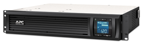 Источник бесперебойного питания APC Smart-UPS C 1000VA/600W, 2U RackMount, 230V, Line-Interactive, LCD, Out: 4xC13, 1 year warranty (замена SMC1000I-2U)