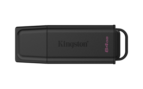 Kingston Флеш Диск 64GB DataTraveler Exodia DTXG2/64GB USB3.2 черный/черный