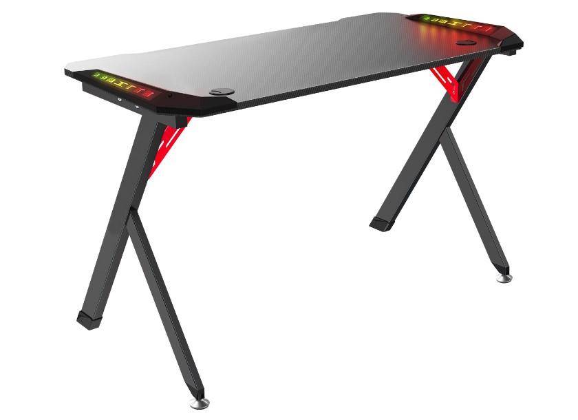 DEFENDER Игровой стол GAMING SPIRIT RGB BLACK 64389 DEFENDER