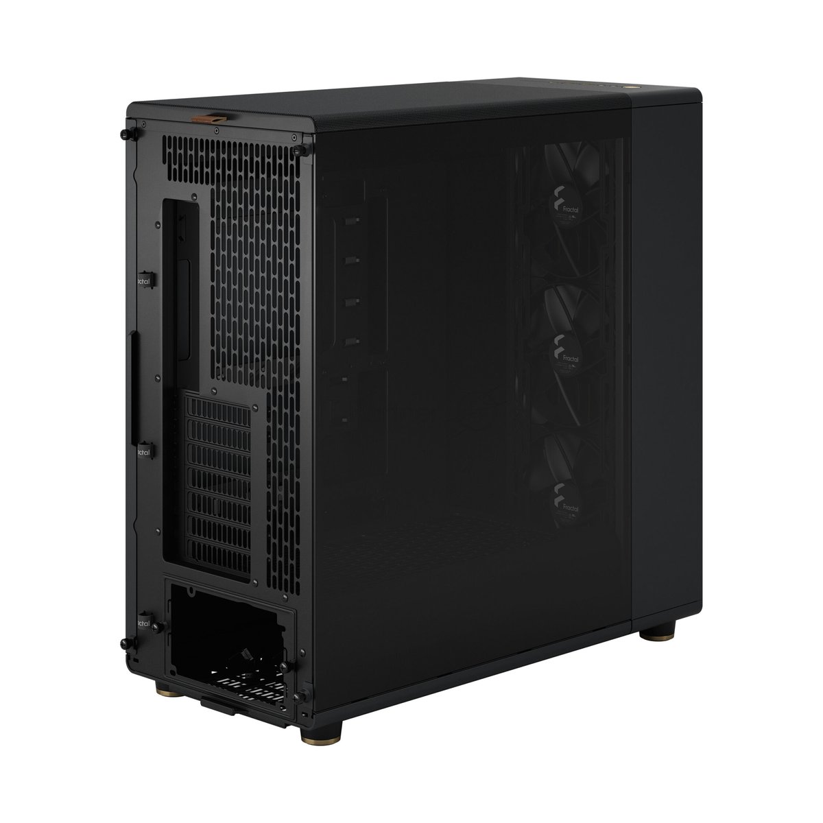 Корпус ПК без блока питания Fractal Design North XL RC Charcoal TG Dark, Full-Tower, 3x140mm, 2xUSB-A 3.0 + 1xUSB 3.2 Type-C, ATX, mATX, mITX черный