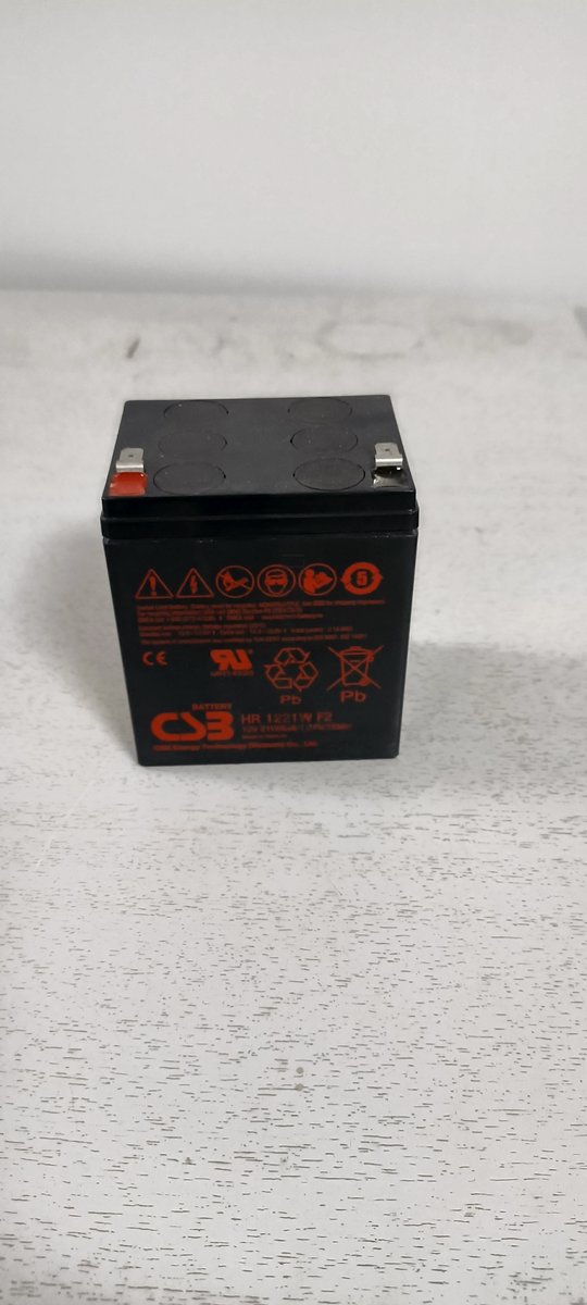 (Из ремонта, рабочее, гарантия 7 дней) Батарея CSB HR 1221W (12V, 5Ah) F2
