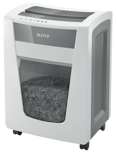 80100000 Шредер Leitz IQ Office  Pro  (секр.P-6)/фрагменты/5лист./30лтр./скрепки/скобы