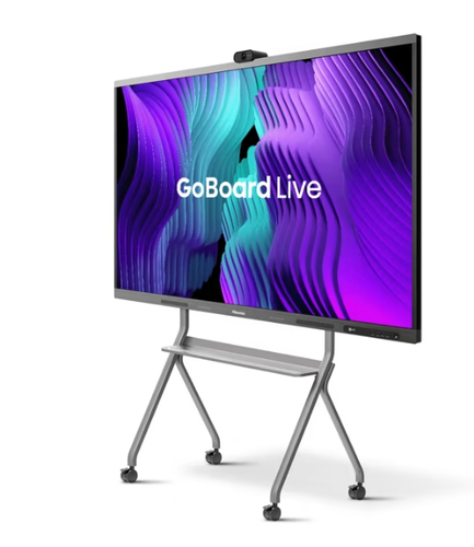 Интерактивный дисплей Hisense 75MR6DE, 75", тип матрицы IPS; разрешение 3840х2160; контрастность 1200:1; яркость  350 кд/м2; время отклика 8 мс; частота обновления 60 Гц; ОС Android 13.0; угол обзора 178/178; AC 100 V ~ 240 V; интерфейсы HDMI*4, HDMI 2.0 * 3, USB3.0*3, USB Type-C*1, Audio*1 , RS232С*1, RJ45*1, LAN; VESA 600х600; вес 45,8 кг.