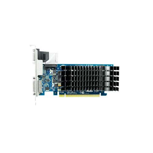 Видеокарта ASUS GeForce 210 589Mhz PCI-E 2.0 1024Mb 1200Mhz 64 bit DVI HDMI HDCP Silent (EN210SIL/DI/1GD3/V2(LP))