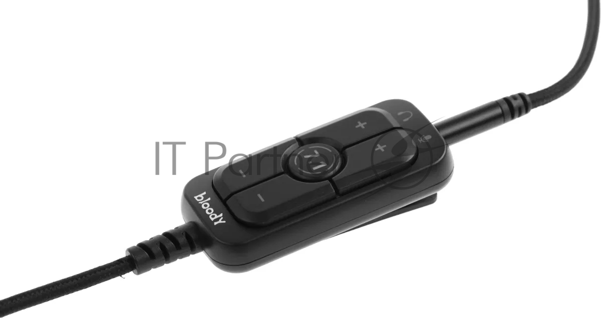Наушники с микрофоном A4Tech Bloody M590i синий/белый 1м мониторные USB оголовье (M590I SPORTS NAVY)