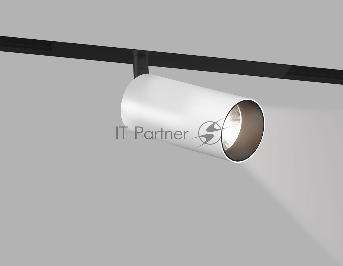 Трековый акцентный светильник Ambrella light GL8020 BK/WH черный/белый IP20 9W 3000-6000K 220V 24° D55x120