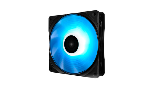 Вентилятор для корпуса DEEPCOOL RF120 RGB 120x120x25мм (32шт./кор, PWM, пит. от мат.платы и БП, RGB подсветка, 500-1500об/мин) Retail