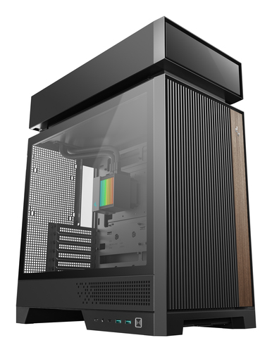 Корпус для ПК DeepCool - CL6600, 2х2.5", 3х3.5", 2xUSB3.1, Midi Tower, без БП, цвет чёрный, R-CL6600-BKNNA0-G-1