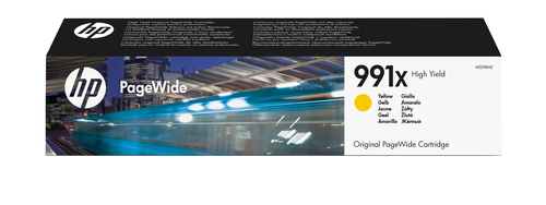 Картридж HP 991X Yellow для PageWide 750dw/755dn/772dn/774dn/777z/779dn FlwMFP E77660z (16000 стр) ( M0J98AE )
