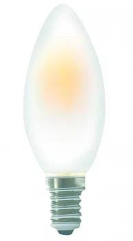 BK-14W7C30 Frosted DIM,7Вт,3000К,Е14 СВЕЧА,360 град, 650 Лм, стекло,  Светодиодная  лампа