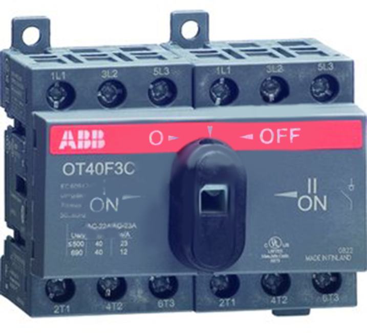 ABB 1SCA104863R1001 Рубильник OT25F3С 3п 25А реверсивный с  ручкой управления (1SCA104863R1001)