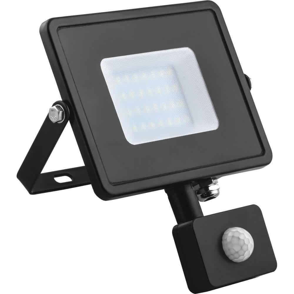 Прожектор Feron 29556, LL-906, LED, 20 Вт, 6400К, с датчиком, IP44