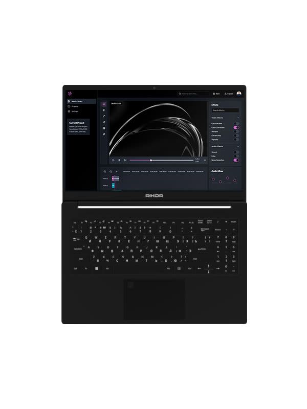Ноутбук RIKOR BAAFD183, Ryzen 3 5425U, 8ГБ, 512ГБ SSD, 15.6" IPS