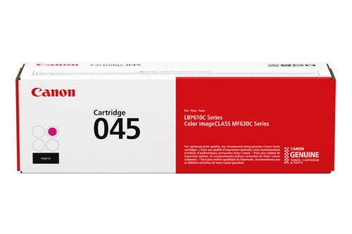 (Спец.цена) Оригинальный картридж Canon 045M (1240C002) для Canon i-SENSYS LBP611Cn / LBP613Cdw, magenta, 1300 страниц