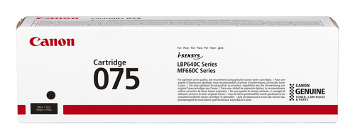 Картридж Canon 075Bk for MF664Cdw/667Cdw / LBP646Cdw/LBP647Cdw (1400 pages)